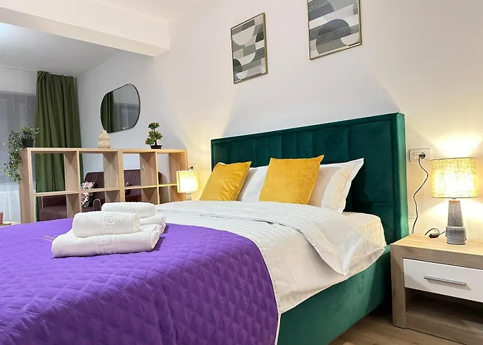 公寓 Coresi Mall Area By Glam 布拉索夫