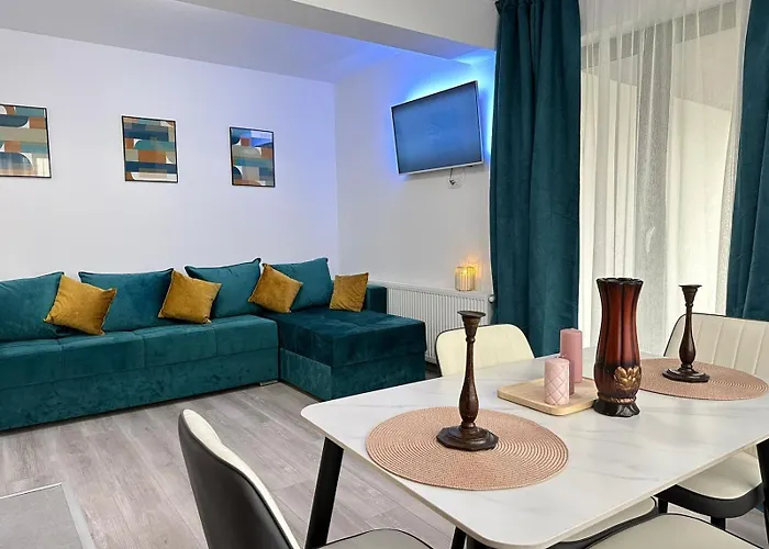 公寓 Coresi Mall Area By Glam 布拉索夫